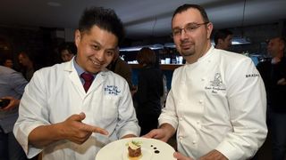 Prezentacija pripreme japanskih jela na 2. Tuna, Sushi & Wine Festivalu.