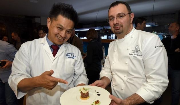 Prezentacija pripreme japanskih jela na 2. Tuna, Sushi & Wine Festivalu.