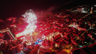 Pogled iz zraka: Svečano otvorenje manifestacije “Advent u Zadru”