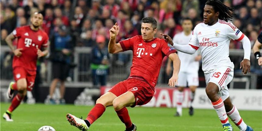 Lewandowski i Renato Sanches, foto: Hina Lewandowski i Renato Sanches, foto: Hina