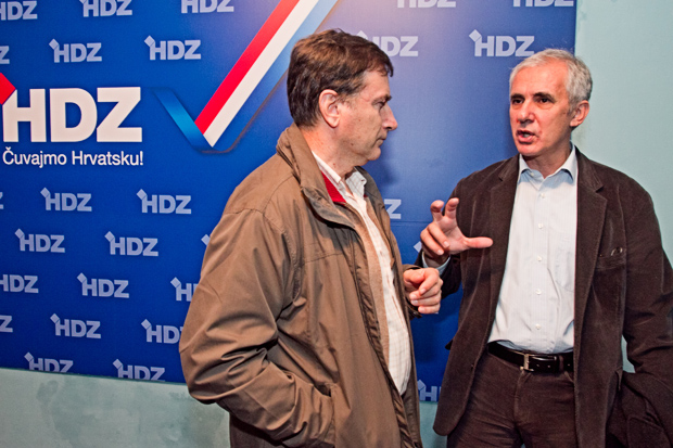 U izbornim stožerima Kukuriku koalicije i HDZ-a, Foto: Leo Banić U izbornim stožerima Kukuriku koalicije i HDZ-a, Foto: Leo Banić