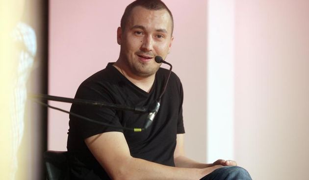 Rovinj – Weekend media festival, predavanje, dvoboj print vs. internet, Matija Babic, Index. hr, Hrvatska. Photo: Zarko Basic/PIXSELL