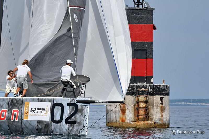 Drugi dan TP52 regate ispred zadarske rive Drugi dan TP52 regate ispred zadarske rive