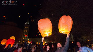Humanitarni svjetlosni spektakl “Zaželi ljubav” na zadarskom Forumu, 18. veljače 2017. Humanitarni svjetlosni spektakl “Zaželi ljubav” na zadarskom Forumu, 18. veljače 2017.