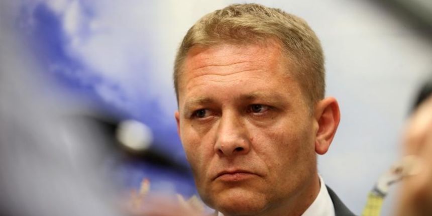 Izjave za medije nakon sastanka Domoljubne koalicije u sredisnjici HDZ-a. Kreso Beljak. Photo: