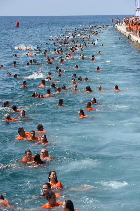 9. dm Millennium Jump za zadarske rive, Foto: Dino Stanin/PIXSELL 9. dm Millennium Jump za zadarske rive, Foto: Dino Stanin/PIXSELL