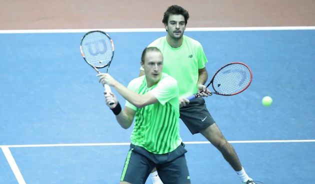 Marin Draganja (Hrv)/Heri Kontinen (Fin). Photo: Sanjin Strukic/PIXSELL