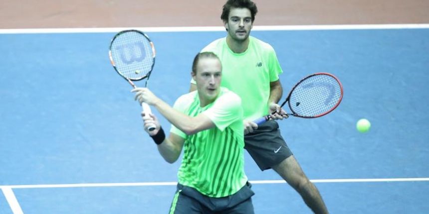 Marin Draganja (Hrv)/Heri Kontinen (Fin). Photo: Sanjin Strukic/PIXSELL
