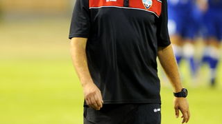 Sibenik, 200811.
Susret 5. kola 1. HNL izmedju Sibenika i Zadra.
Na slici: trener Sibenika Vjekoslav Lokica.
Foto: Paun Paunovic  / CROPIX