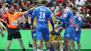 Spaladium Arena, Split – Europsko rukometno prvenstvo, skupina A, 3. kolo, Hrvatska – Švedska 31-35