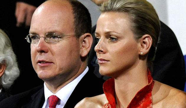 Charlene i princ Albert