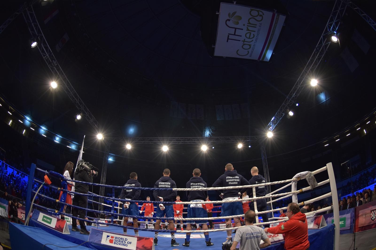 Svjetska boksacka liga, grupa B C1: Croatian Knights – France Fighting Roosters