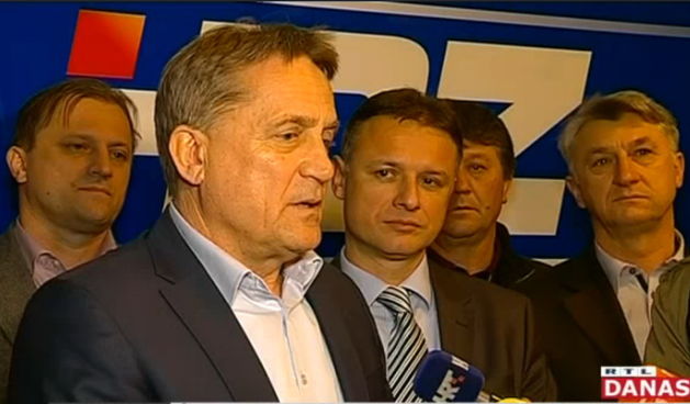 Branko Dukić, Božidar Kalmeta, Goran Jandroković i Božidar Longin