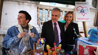 Humanitarna uskršnja akcija Novog radija za udrugu Svjetlo (foto:Saša Čuka) Humanitarna uskršnja akcija Novog radija za udrugu Svjetlo (foto:Saša Čuka)