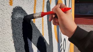 Učenici Škole primijenjene umjetnosti i dizajna oslikavaju još jedan zid na Višnjiku