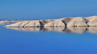 Pogled s Tulovih greda i paška bonaca