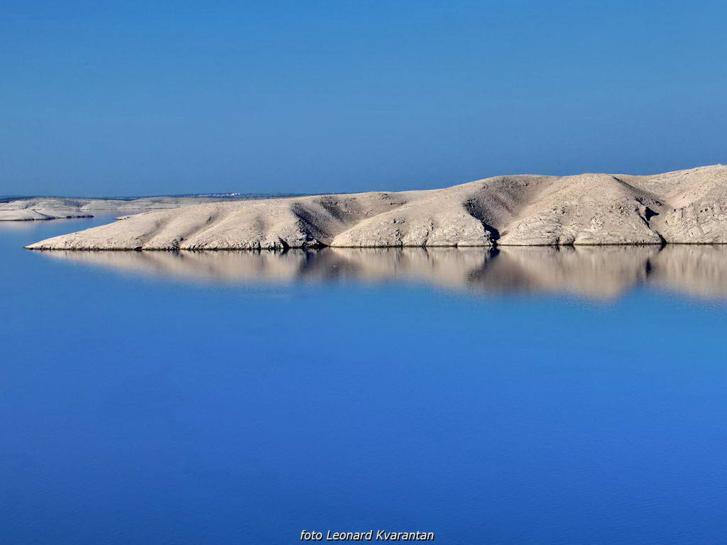 Pogled s Tulovih greda i paška bonaca