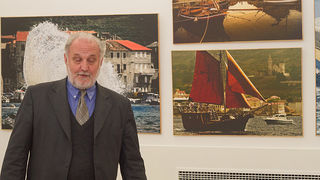 U Muzeju antičkog stakla otvorena je izložba fotografija ”Rota palagruzona” autora Ive Pervana i predavanje ”Falkuša – od Palagruže do Atlantika” profesora Joška Božanića, foto: Leo Banić U Muzeju antičkog stakla otvorena je izložba fotografija ”Rota palagruzona” autora Ive Pervana i predavanje ”Falkuša – od Palagruže do Atlantika” profesora Joška Božanića, foto: Leo Banić