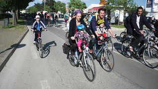 Biciklijada “Jedan auto manje” (Foto:Saša Čuka)