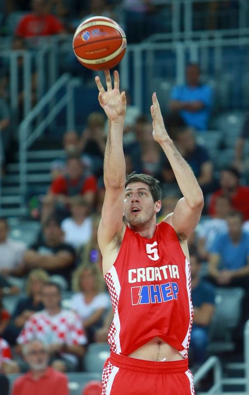 Arena Zagreb, Zagreb – Pripremni turnir za EuroBasket 2015., Hrvatska – Estonija. Photo: Igor Kralj i Marko Lukunic/PIXSELL Arena Zagreb, Zagreb – Pripremni turnir za EuroBasket 2015., Hrvatska – Estonija. Photo: Igor Kralj i Marko Lukunic/PIXSELL