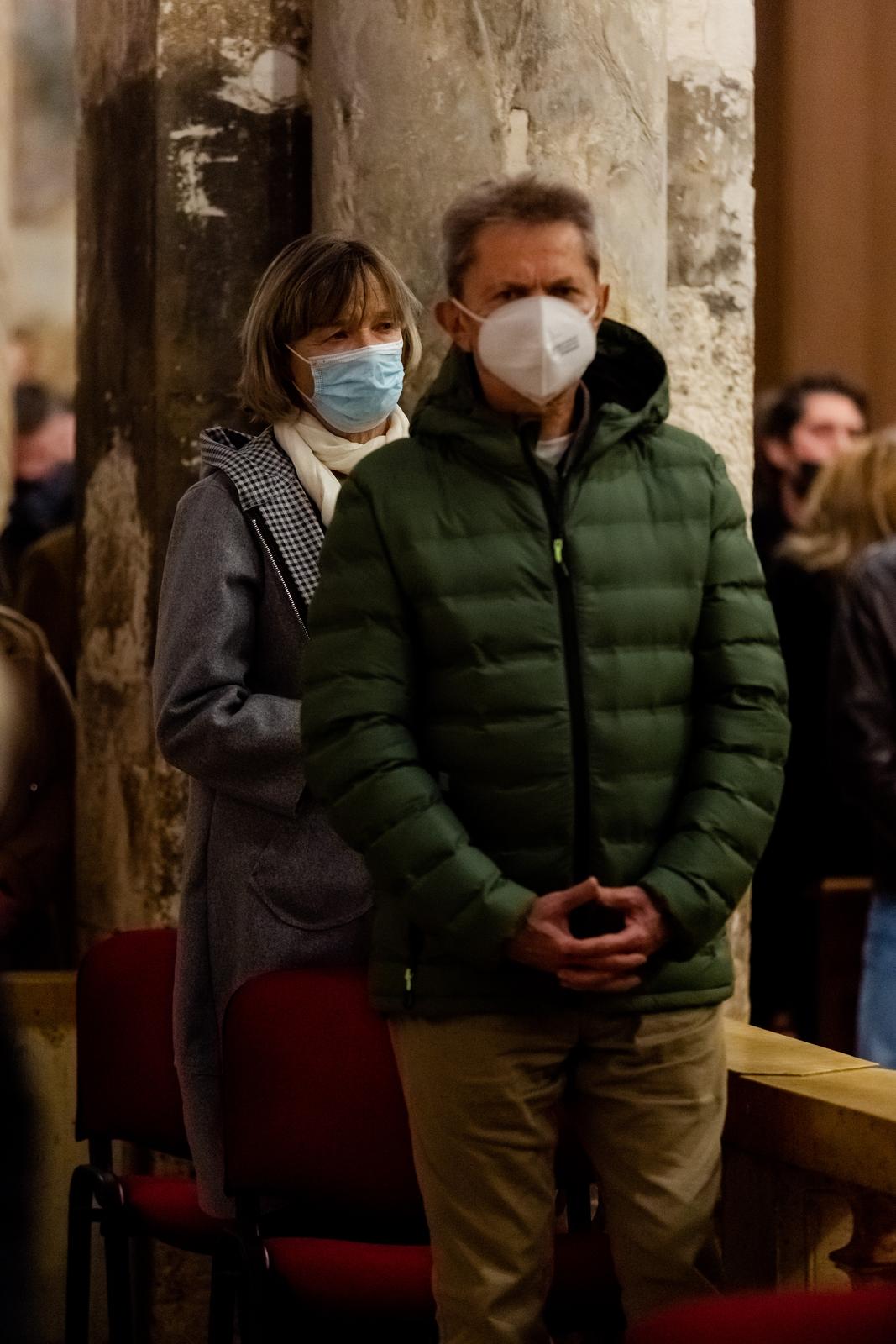 Polnoćka u katedrali svete Stošije