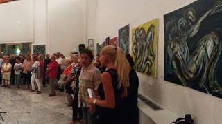 Otvorenje izložbe Duška Šibla u Gradskoj loži Otvorenje izložbe Duška Šibla u Gradskoj loži