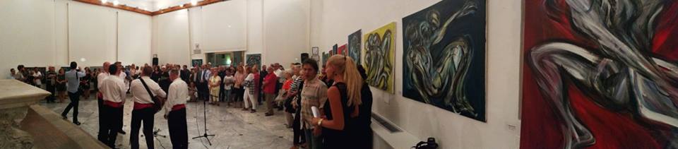 Otvorenje izložbe Duška Šibla u Gradskoj loži Otvorenje izložbe Duška Šibla u Gradskoj loži