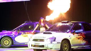 Zagreb – U Areni odrzan veliki automobilisticki spektakl Top Gear Live, koji se temelji na kultnoj BBC-jevoj seriji voditelja Jeremyja Clarksona. Jeremy Clarkson, Richard Hammond, James May. Photo: Goran Jakus/PIXSELL