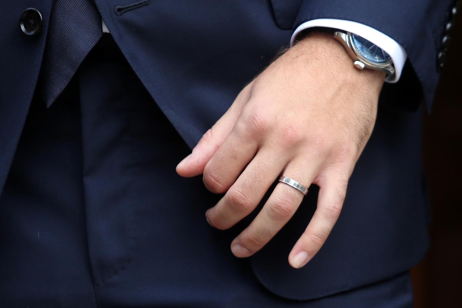 Vjencanje Vedrana Corluke i Franke Batelic u crkvi Pohodjenja Blazene Djevice Marije sv. Elizabeti.