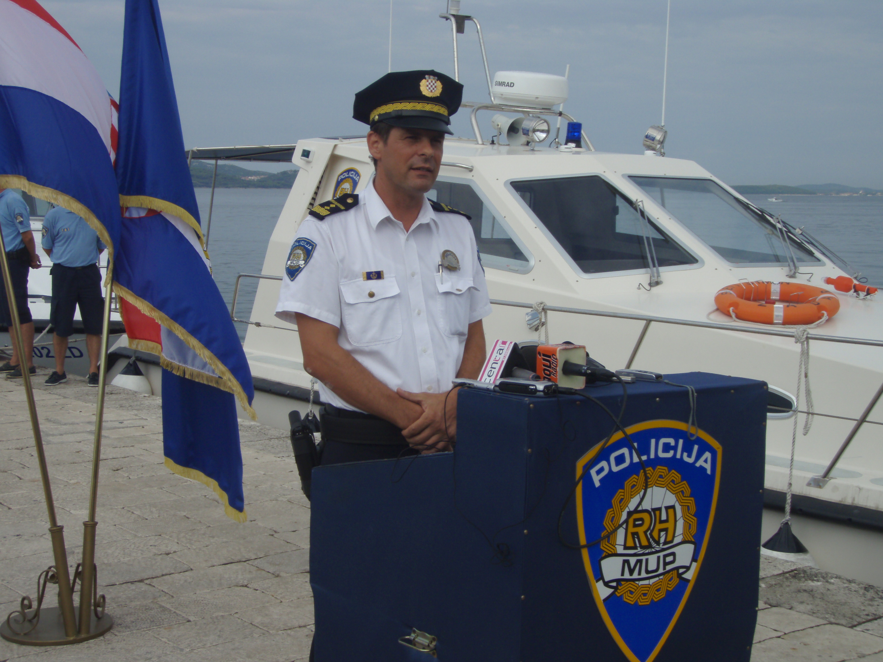 Predstavljanje policijskog plovila