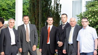 Hotel Kolovare: Premijer Sanader na prezentaciji Luke Gazenica