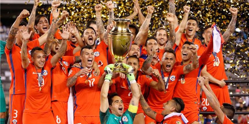 Čileanska nogometna reprezentacija, foto: Hina Čileanska nogometna reprezentacija, foto: Hina