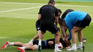 Posljednji trening hrvatske reprezentacije pred finale Svjetskog prvenstva