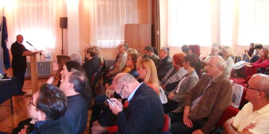 Ravnatelj Mladen Mavar na poroslavi 60. obljetnice PB Ugljan, foto: Zadarska županija