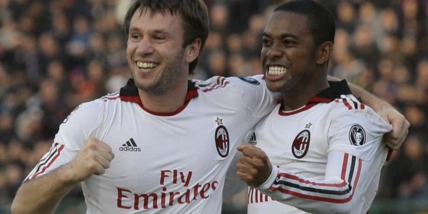 Cassano i Robinho, Foto: Reuters
