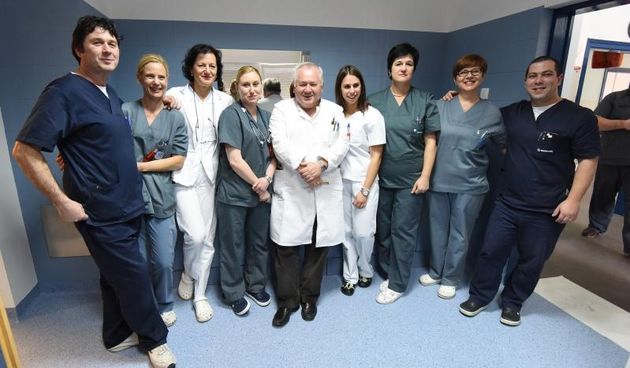 U Općoj bolnici Zadar svečano otvorena nova angio sala donacija dr. Freidoona Ghazija. Foto: Dino Stanin/PIXSELL