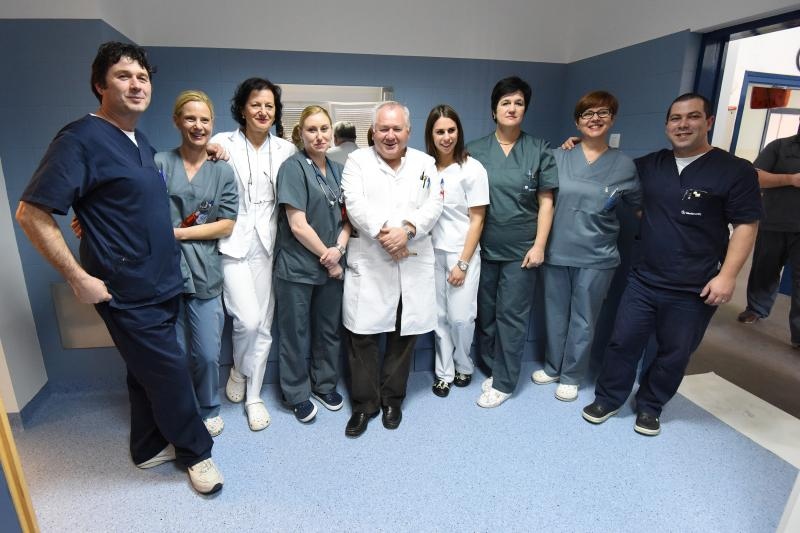 U Općoj bolnici Zadar svečano otvorena nova angio sala donacija dr. Freidoona Ghazija. Foto: Dino Stanin/PIXSELL U Općoj bolnici Zadar svečano otvorena nova angio sala donacija dr. Freidoona Ghazija. Foto: Dino Stanin/PIXSELL