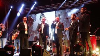 U povodu 950 godina prvog spomena grada Šibenika, blagdana sv. Mihovila i Dana grada održan je veliki koncert legendarnog Mate Miše Kovača. Photo: Duško Jaramaz/PIXSELL U povodu 950 godina prvog spomena grada Šibenika, blagdana sv. Mihovila i Dana grada održan je veliki koncert legendarnog Mate Miše Kovača. Photo: Duško Jaramaz/PIXSELL