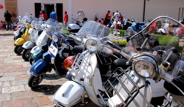 Prvi vespa susret u Varaždinu, od 17. do 19. lipnja 2011.