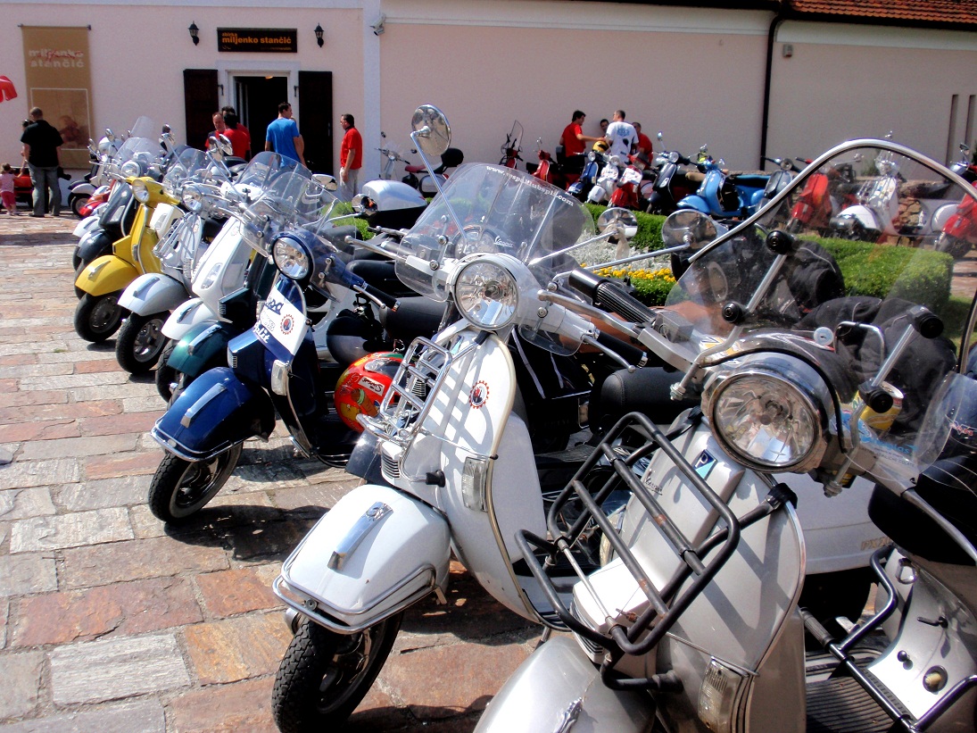 Prvi vespa susret u Varaždinu, od 17. do 19. lipnja 2011.