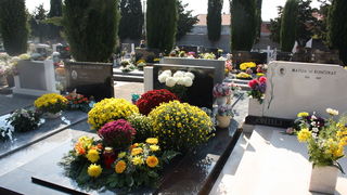 Blagdan Svih Svetih na groblju Belafuža 1. studenog 2011, Foto: Mladen Malik Blagdan Svih Svetih na groblju Belafuža 1. studenog 2011, Foto: Mladen Malik