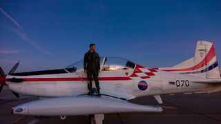 Noćno letenje u zrakoplovnoj bazi Zemunik, foto: Darko Belančić