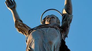 Anđeo na Svetoj Stošiji, Foto. Ivan Toman