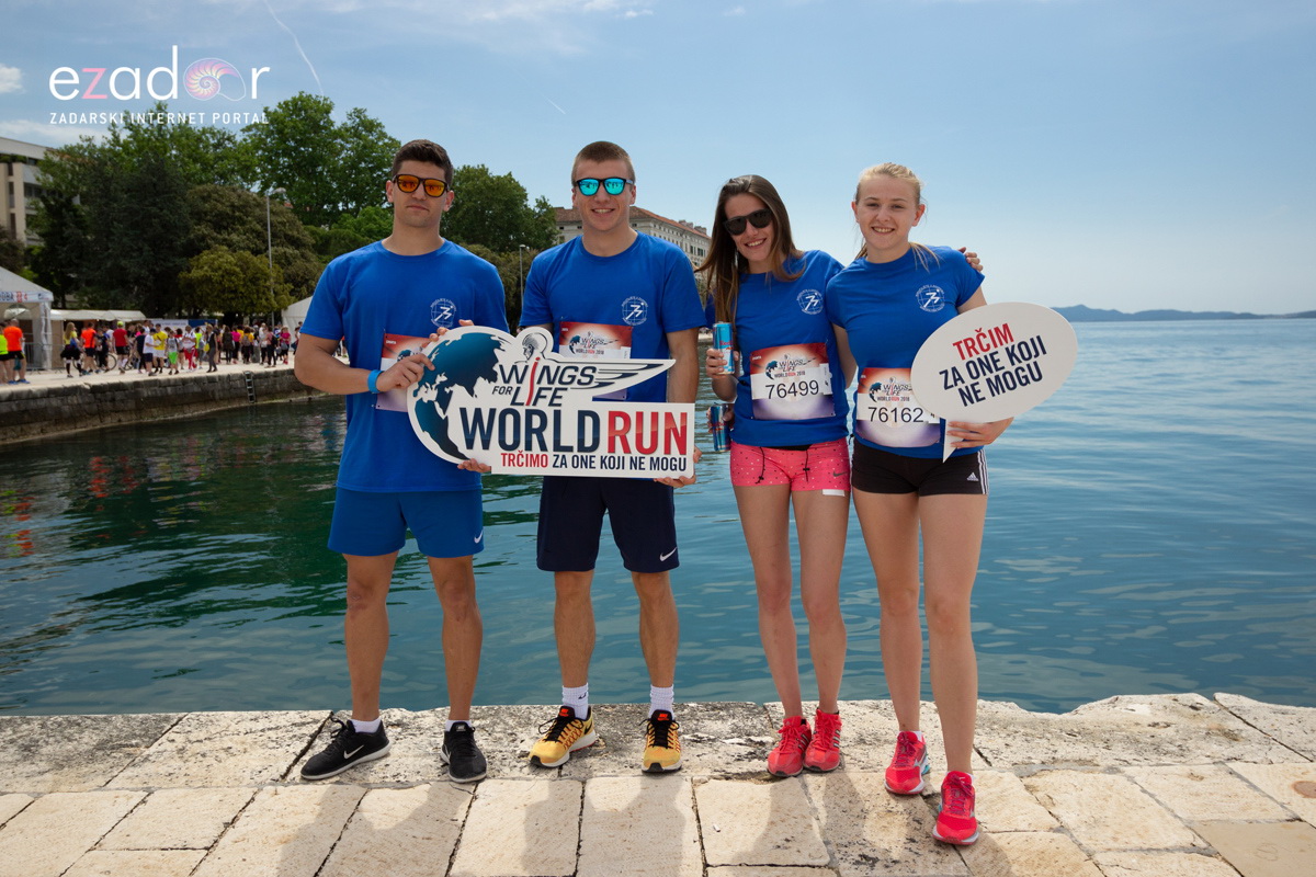 Wings for Life World Run 2018. – Čudesna atmosfera u Zadru