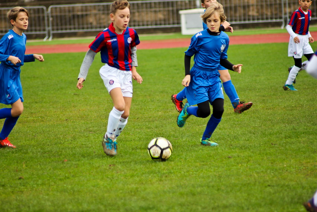 Nogometno druženje tića Zare i splitskog Hajduka