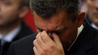 Zadar, 241112.
Obiljezavanje Dana grada Zadra i dolazak generala Ante Gotovine pocasnog gradjanina grada Zadra. General Gotovina na svetoj misi u katedrali Sv. Stosije.
Na slici general Ante Gotovina.
Foto: Jure Miskovic / CROPIX Zadar, 241112.
Obiljezavanje Dana grada Zadra i dolazak generala Ante Gotovine pocasnog gradjanina grada Zadra. General Gotovina na svetoj misi u katedrali Sv. Stosije.
Na slici general Ante Gotovina.
Foto: Jure Miskovic / CROPIX