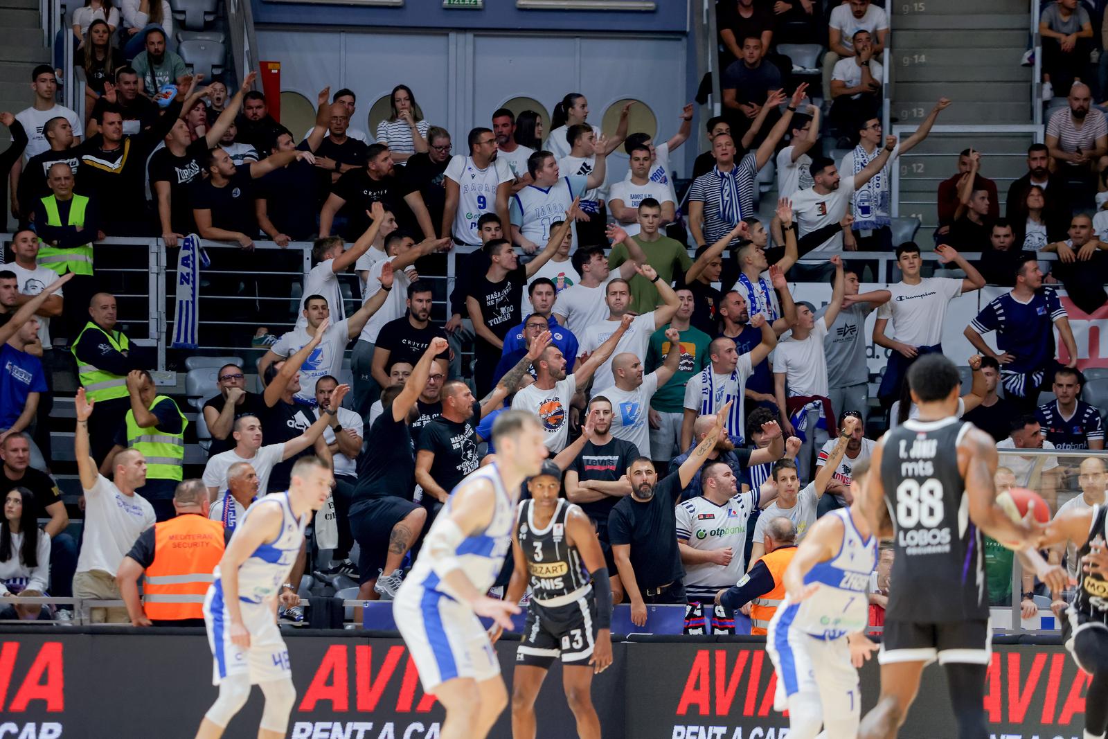 AdmiralBet ABA liga, 5. kolo: KK Zadar – KK Partizan