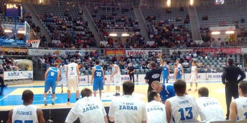 Zadar – Levski, foto: KK Zadar Official Zadar – Levski, foto: KK Zadar Official