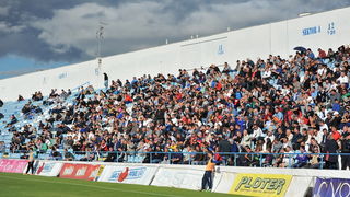 Zadar, 260513.
Stadion Stanovi.
Utakmica MAXtv 1. HNL izmedju Zadra i Splita.
Na fotografiji: publika.
Foto: Luka Gerlanc / CROPIX
