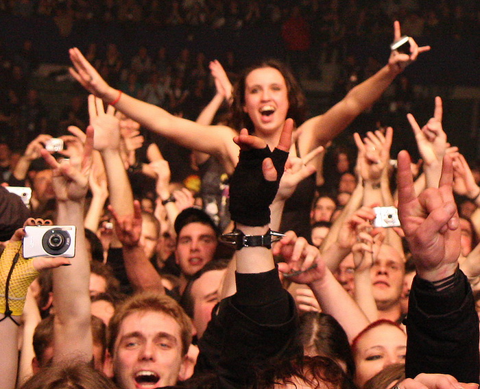 Koncert Nightwish u Zagrebu, 2. travnja 2009. (Foto: Valentino Radman)